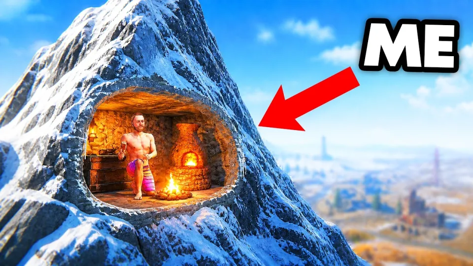 A Secret Mountain Base in Rust Is Better Than a Trap Base Because It Denies Raiders the Fight They Prepared For
