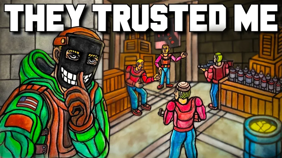 How to drain loot from the richest clan in Rust by going undercover as a hired hand